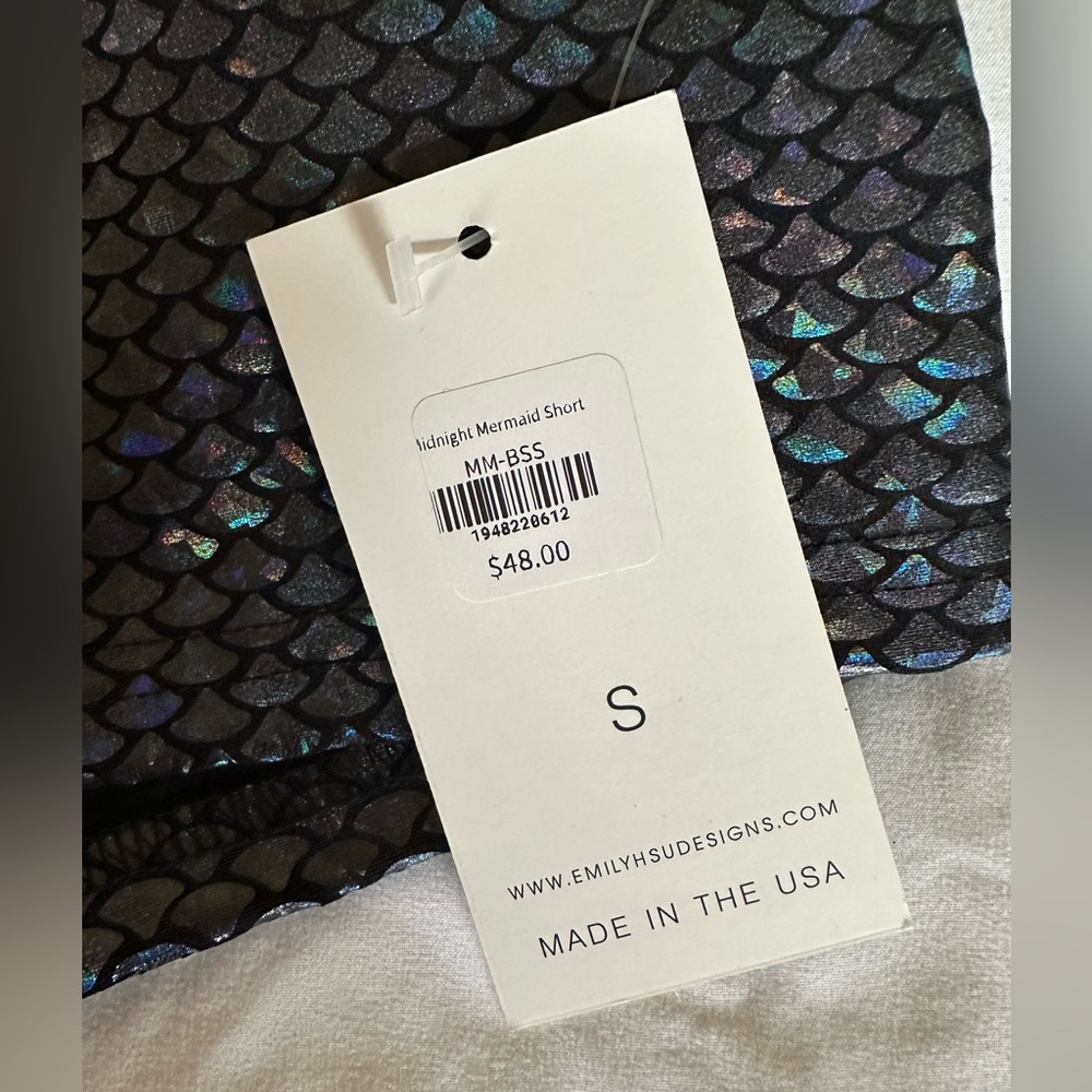 Mermaid Sparkle Shorts - New with tags - Picture 6 of 8